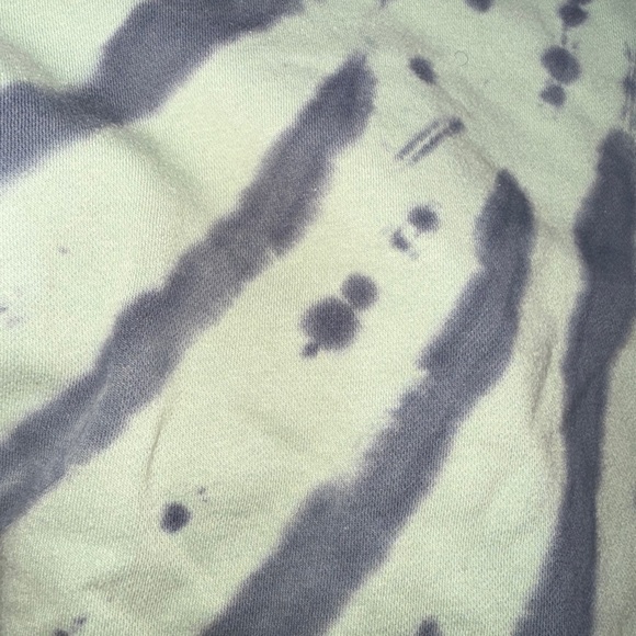 2/$15 Art Class Green and Blue Tie-Dye Hoodie - Picture 4 of 5